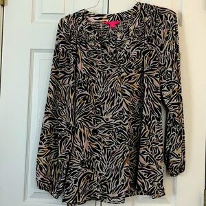 LILLY PULITZER ELSA SILK TOP